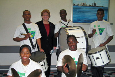 The Drumline at the Convention