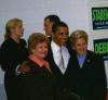 With Senator Barack Obama and Governor Granholm, in Detroit