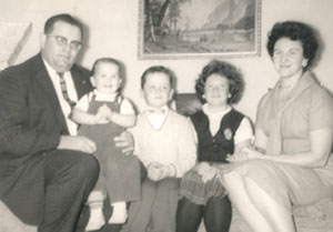 The Greer Family in 1961