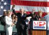 Governor Granholm, President Bill Clinton, and Senator Stabenow