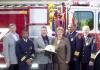 Accepting the Michigan Association of Fire Chiefs Legislator of the Year Award (2005)