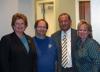 Senator Stabenow, Peter Perez and supporters, in Grand Rapids